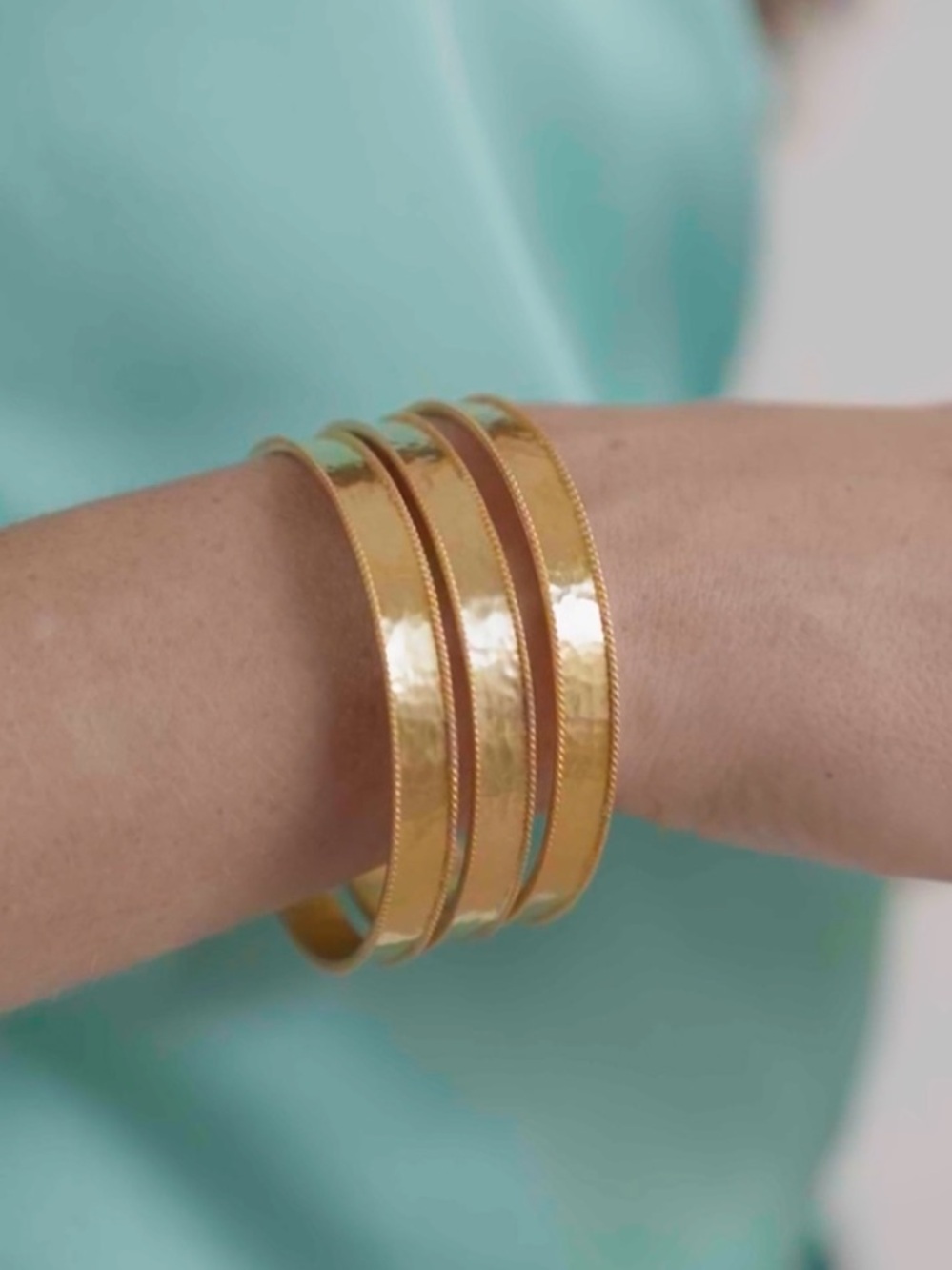NWOT Julie Vos three bangles  set